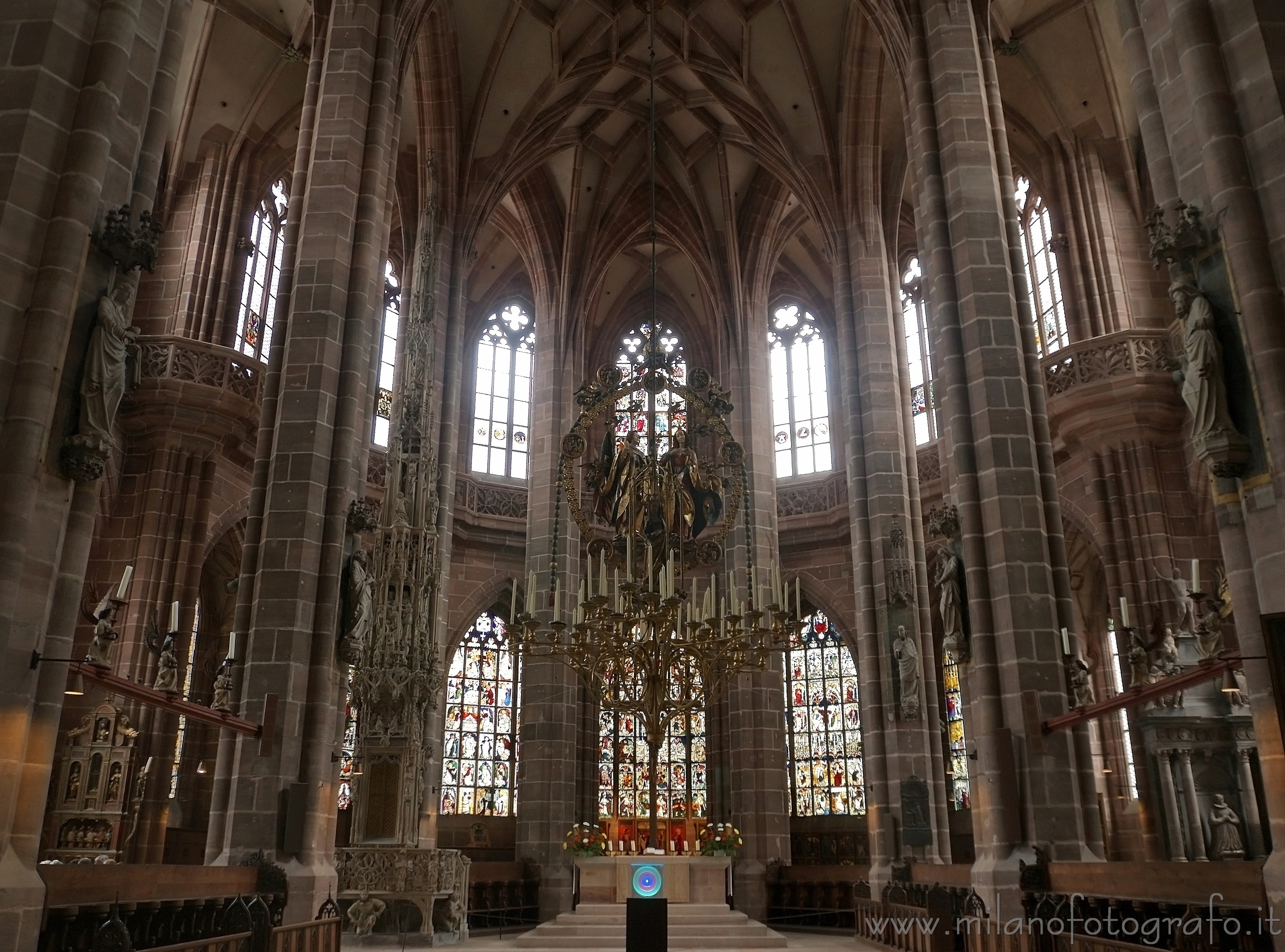 Norimberga (Germania) - Abside della Chiesa di San Lorenzo